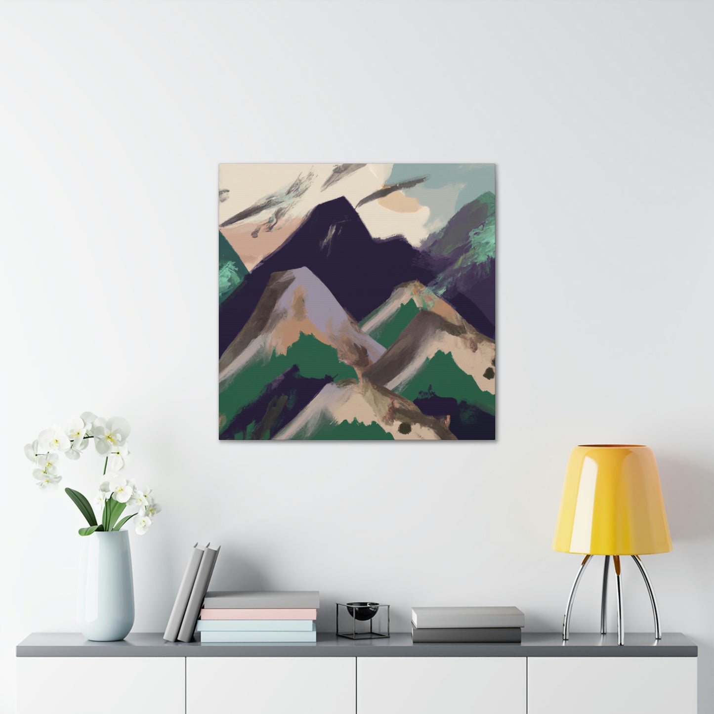 Mountain Memory Landscape - Canvas