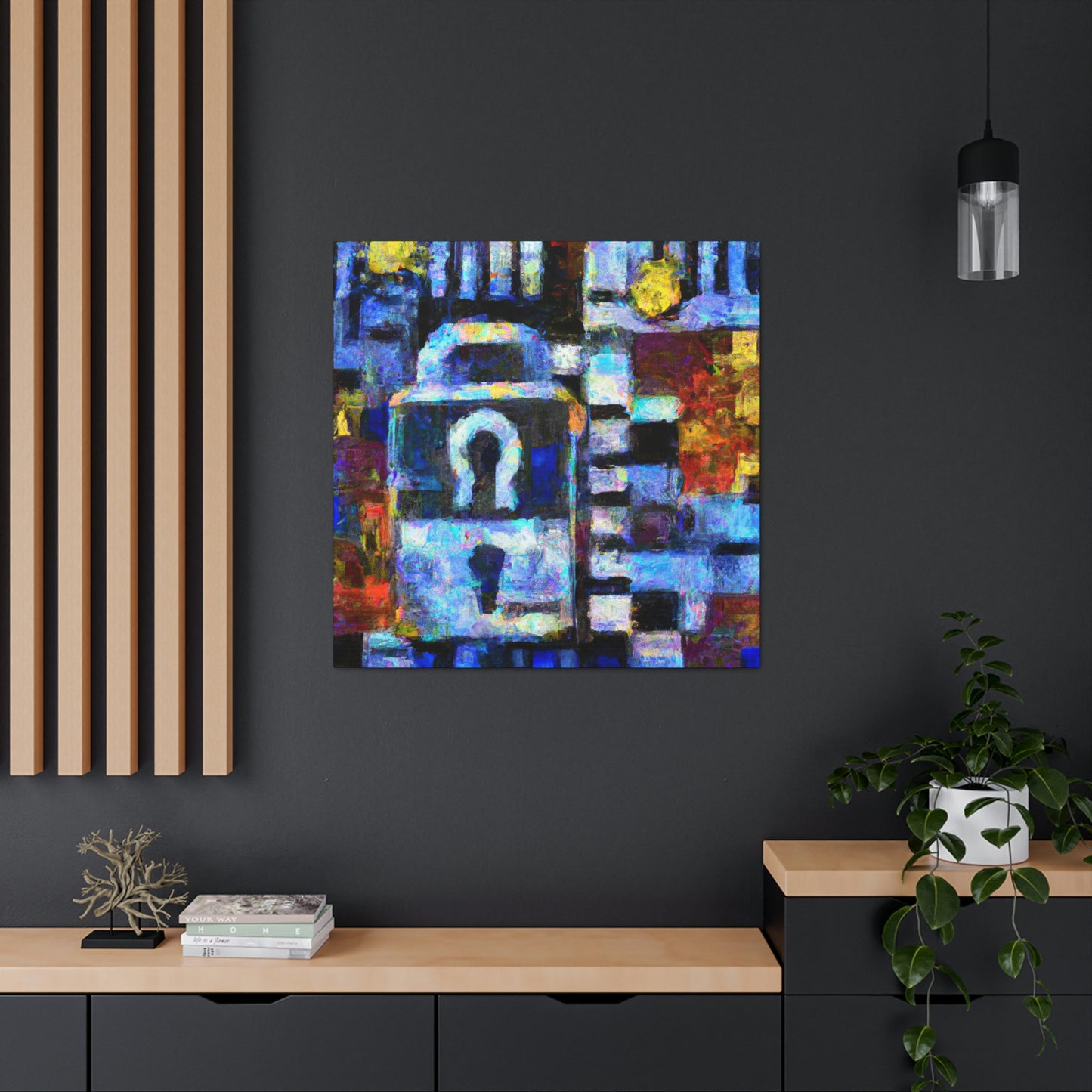 Cybersecurity Impressionism - Canvas