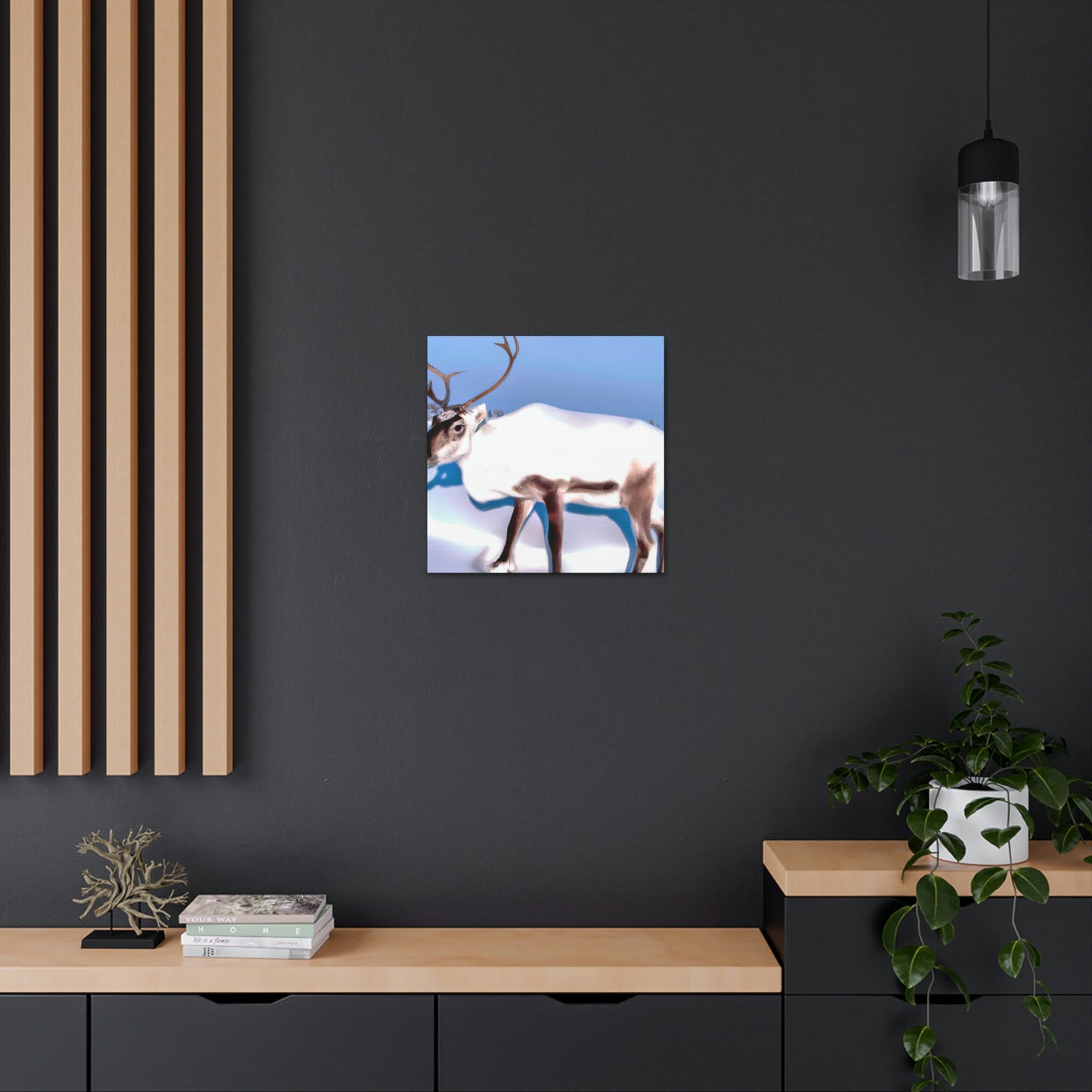 Reindeer Winter Magic - Canvas