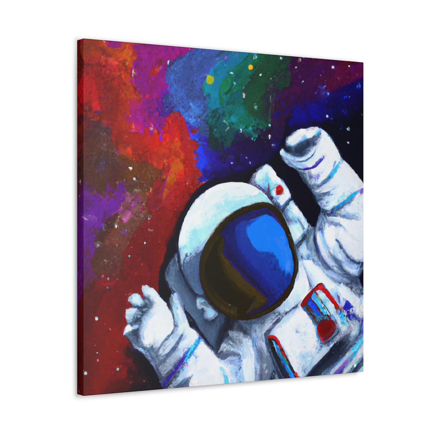 " Astronaut In Spaceflight" - Canvas