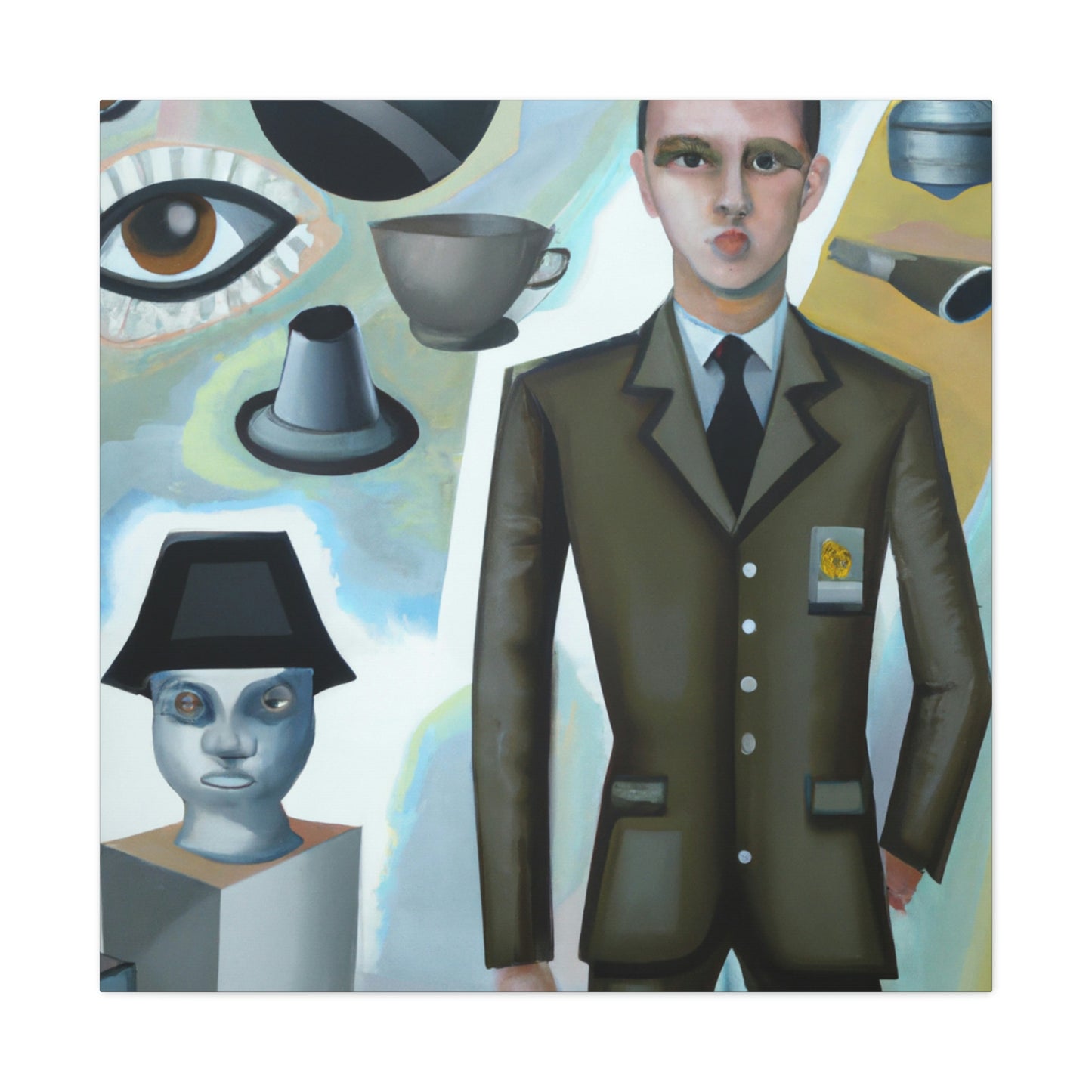 Intelligence Analyst Dreaming - Canvas