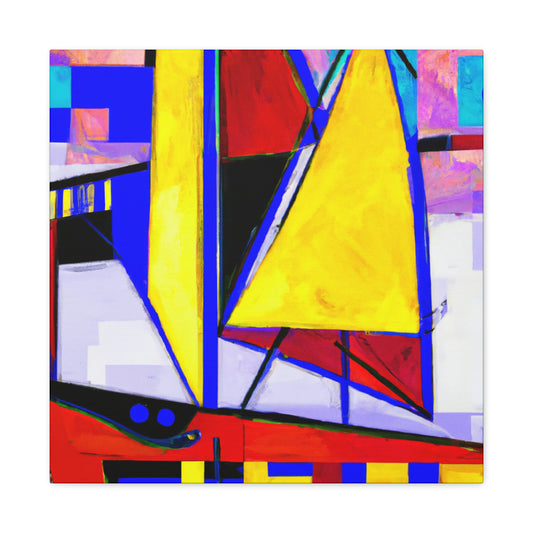 "Yacht on the Horizon" - Canvas