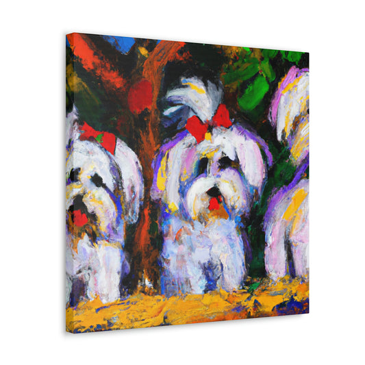 Maltese Expressionist Dream - Canvas