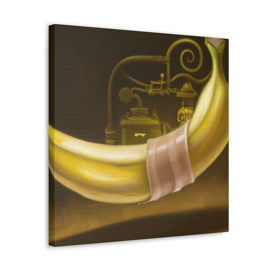 Banana in Steampunkland - Canvas