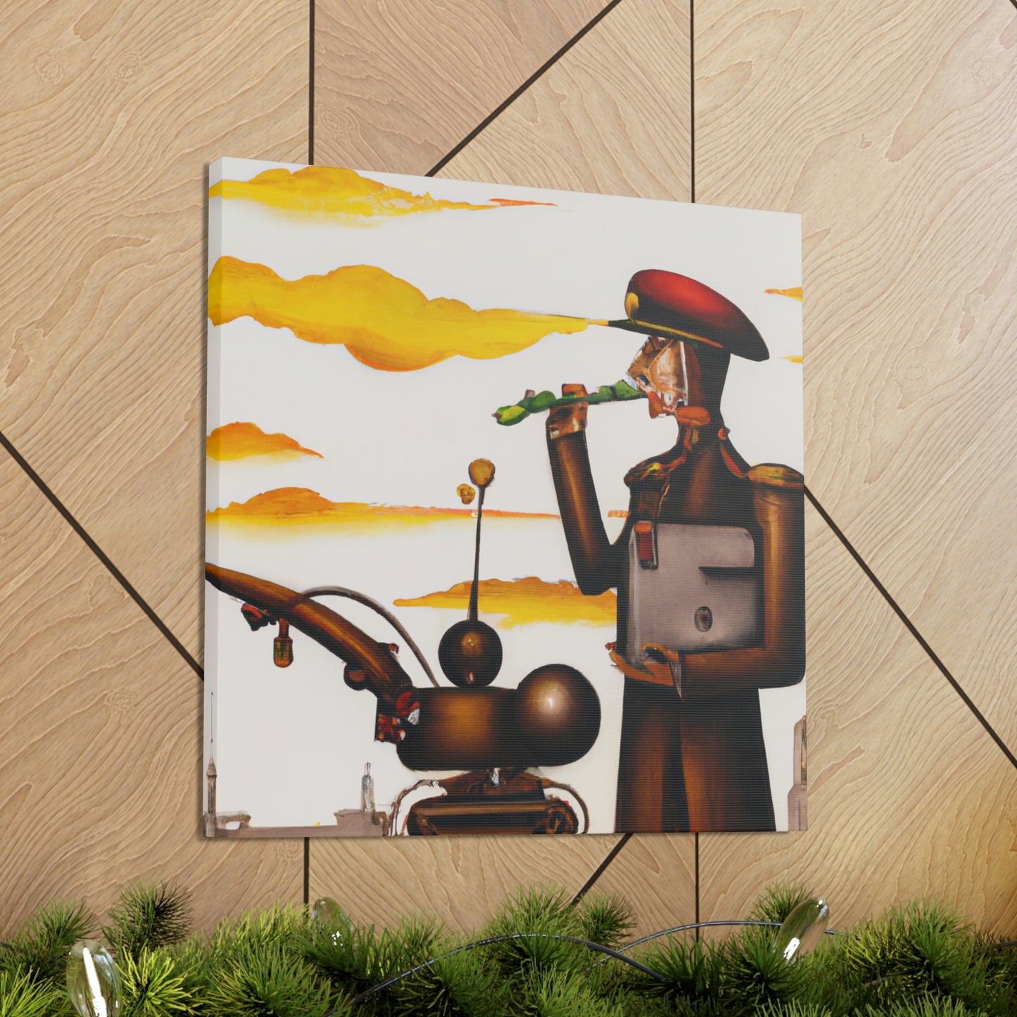 Soldier in Dreamscape - Canvas