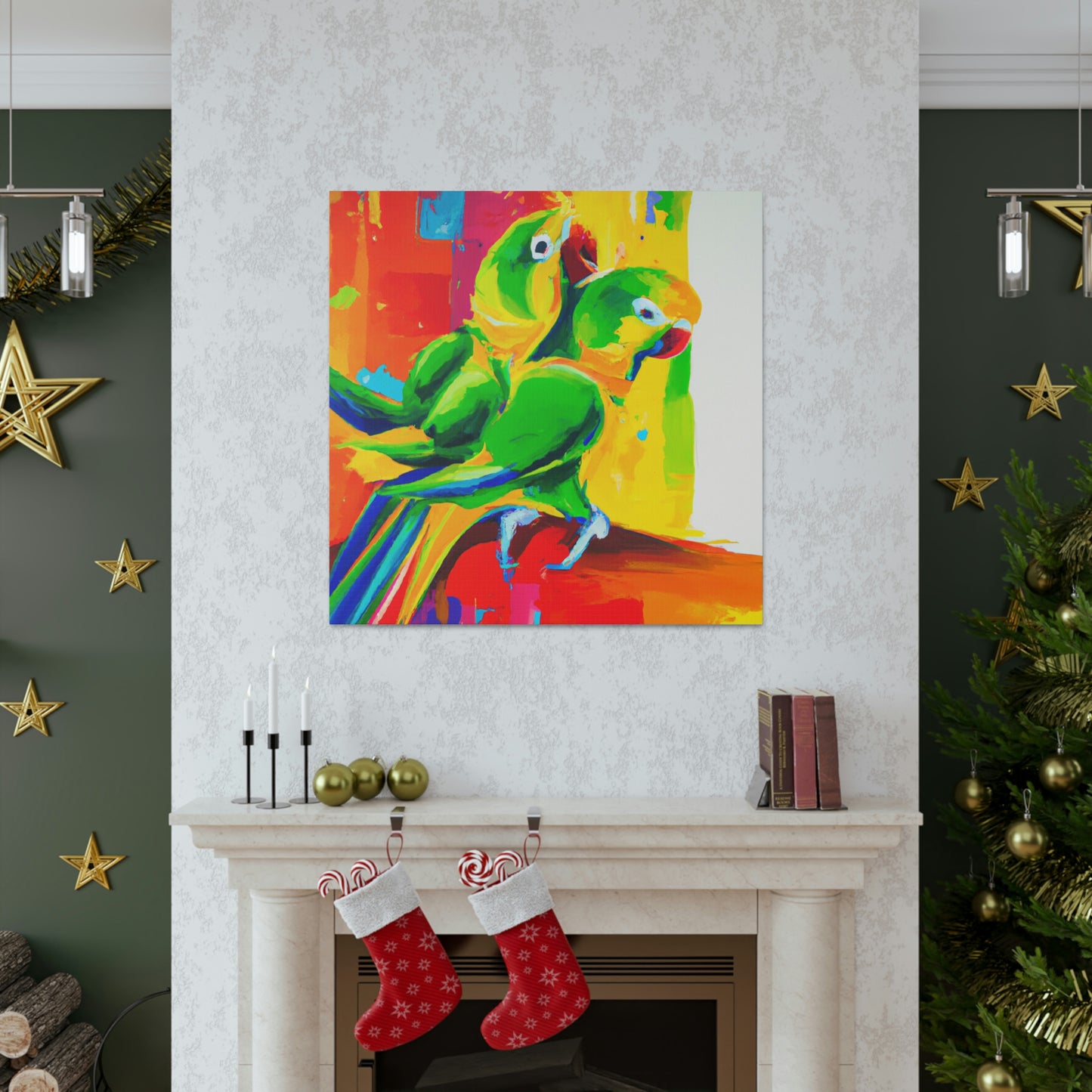 Conures in Simplicity - Canvas