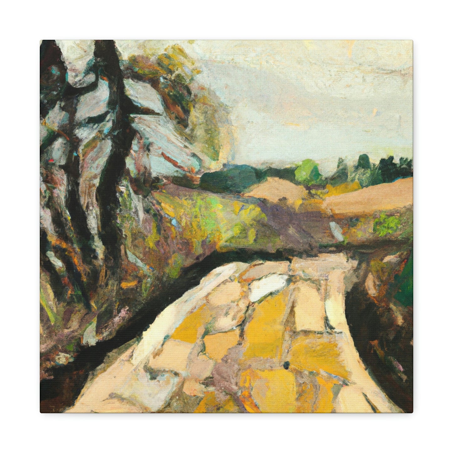 "Path to the Countryside" - Canvas