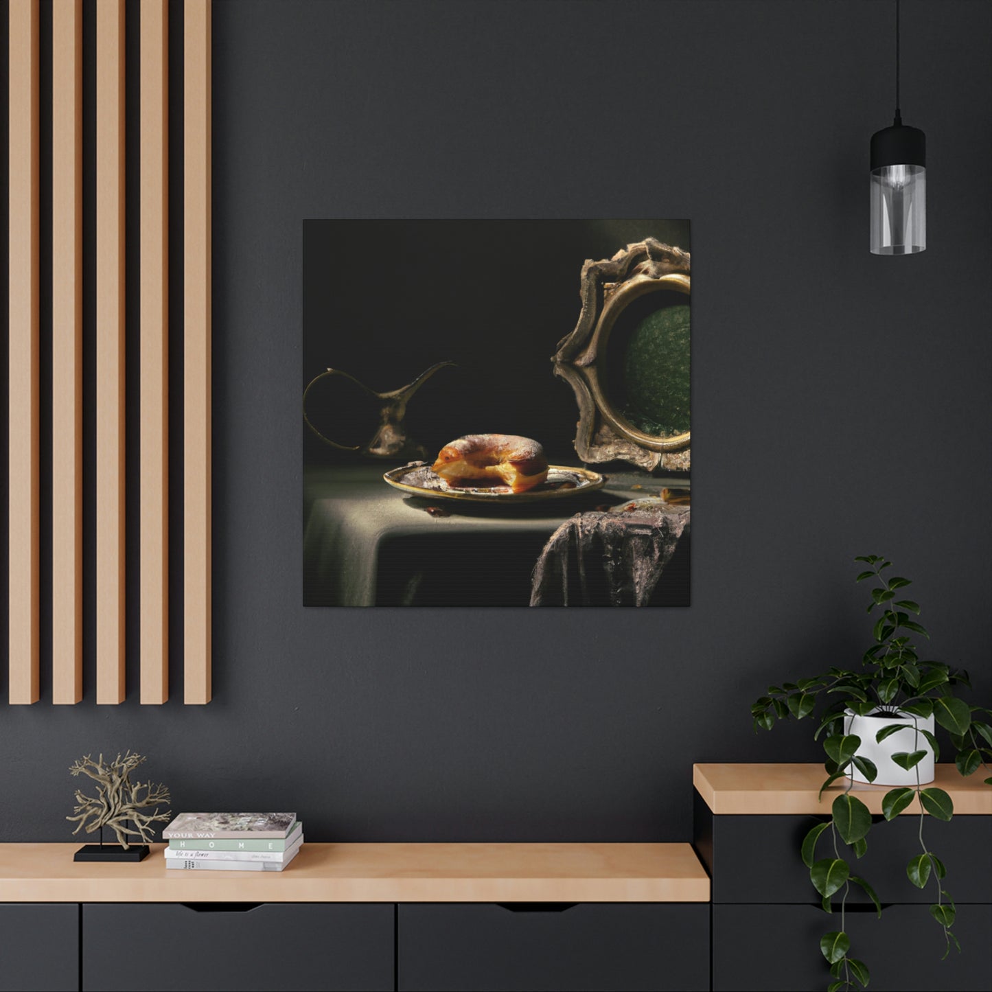 Deliciously Decorative Donut - Canvas