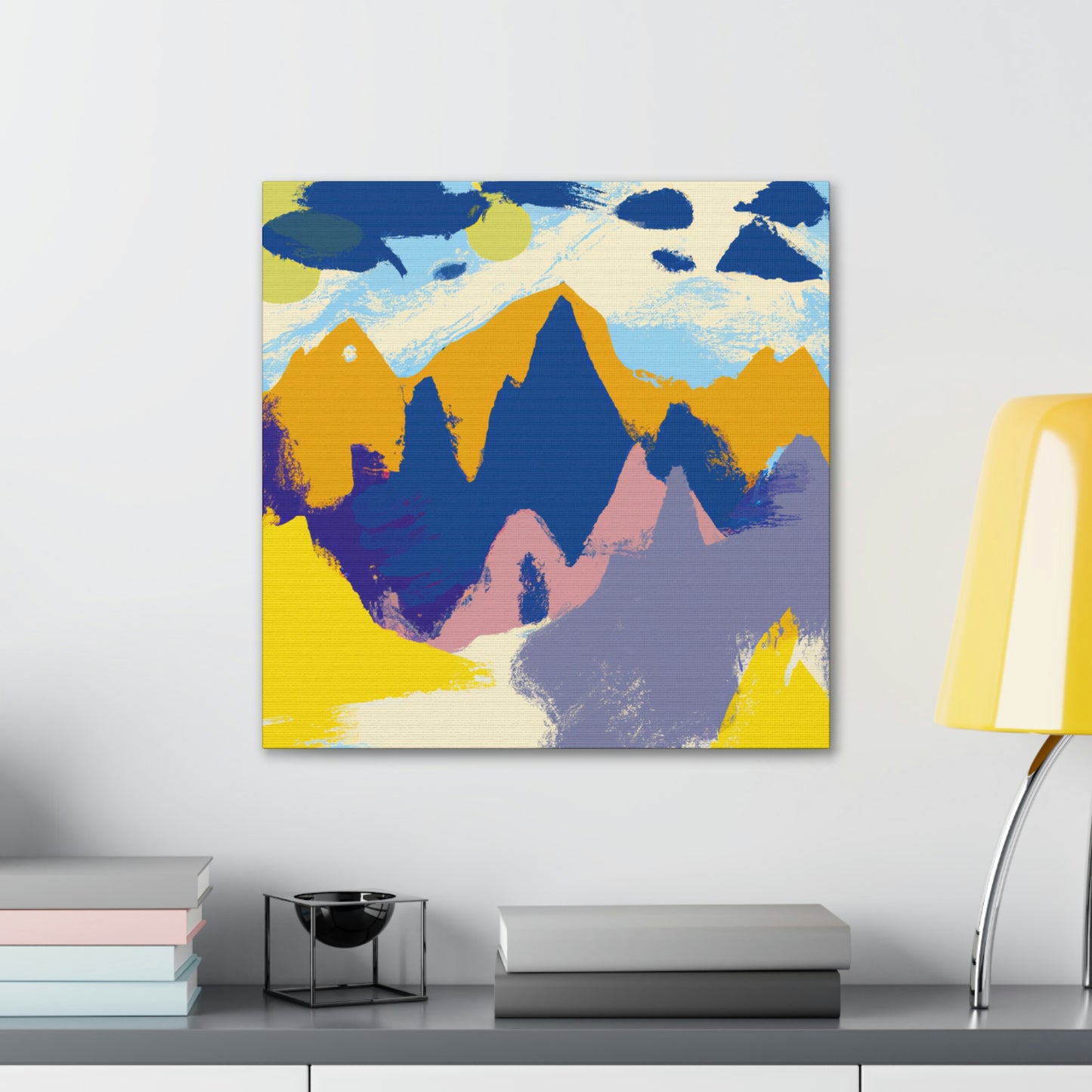 Majestic Mountain Vistas - Canvas