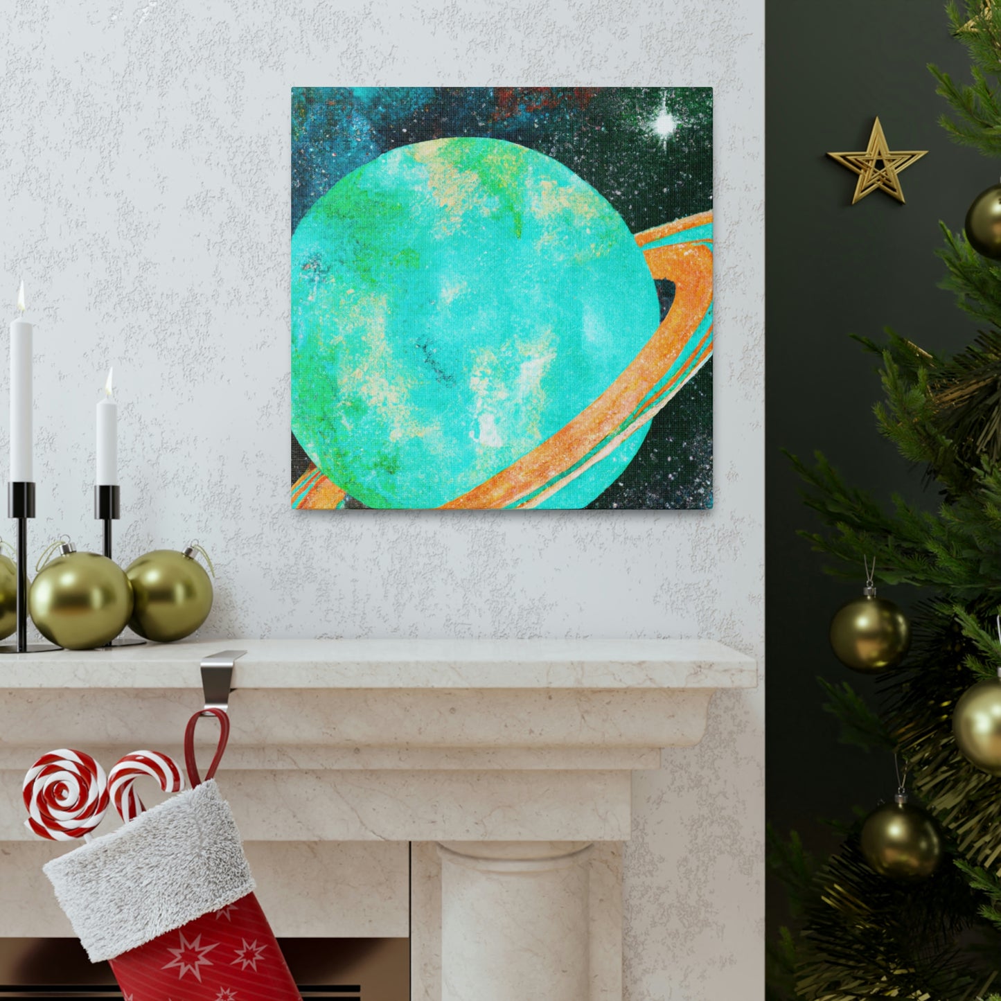 Uranus Celestial Beauty - Canvas