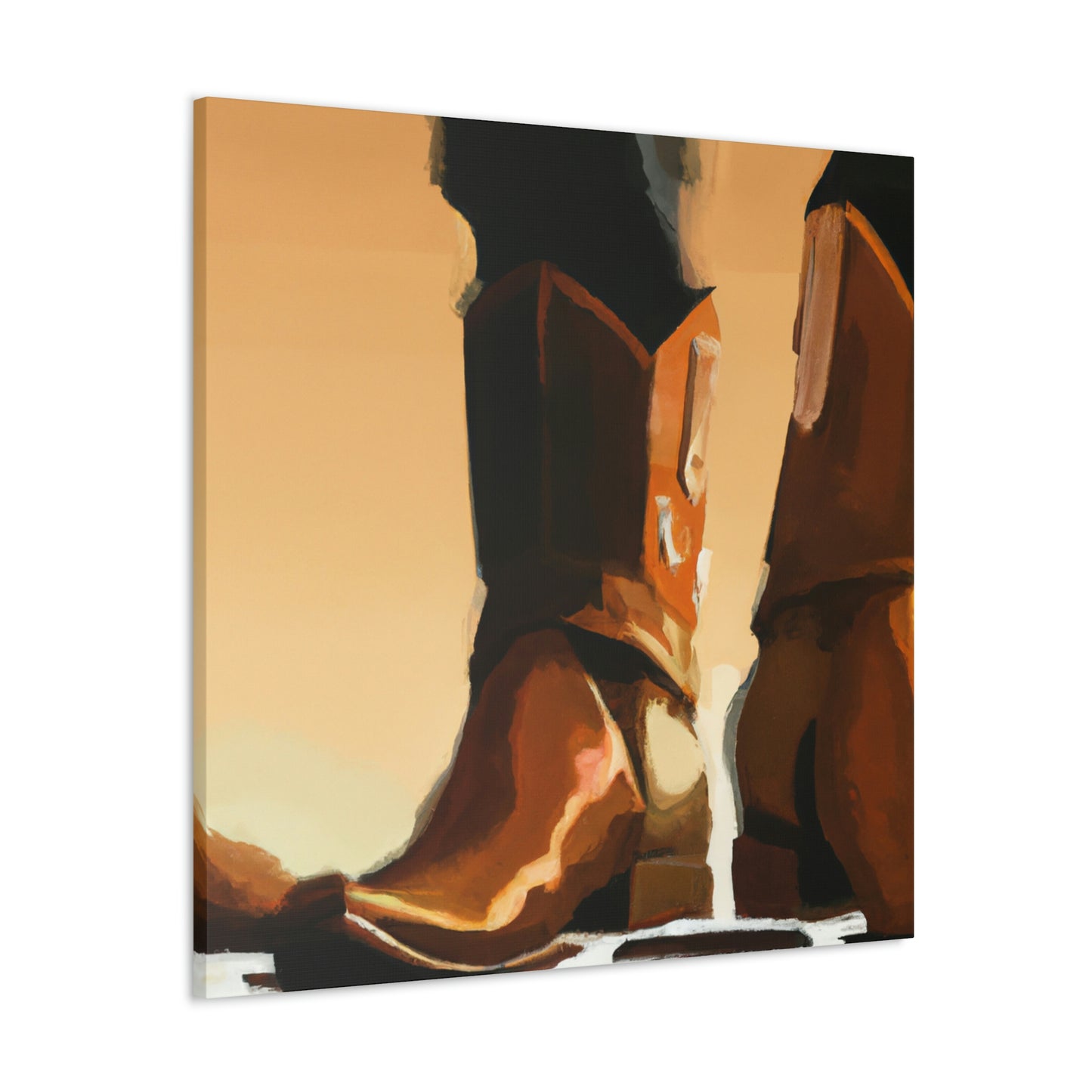 "The Boot: Minimalist" - Canvas