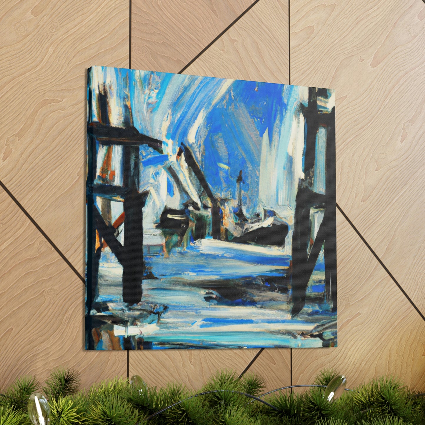 Pier of Expressionism - Canvas