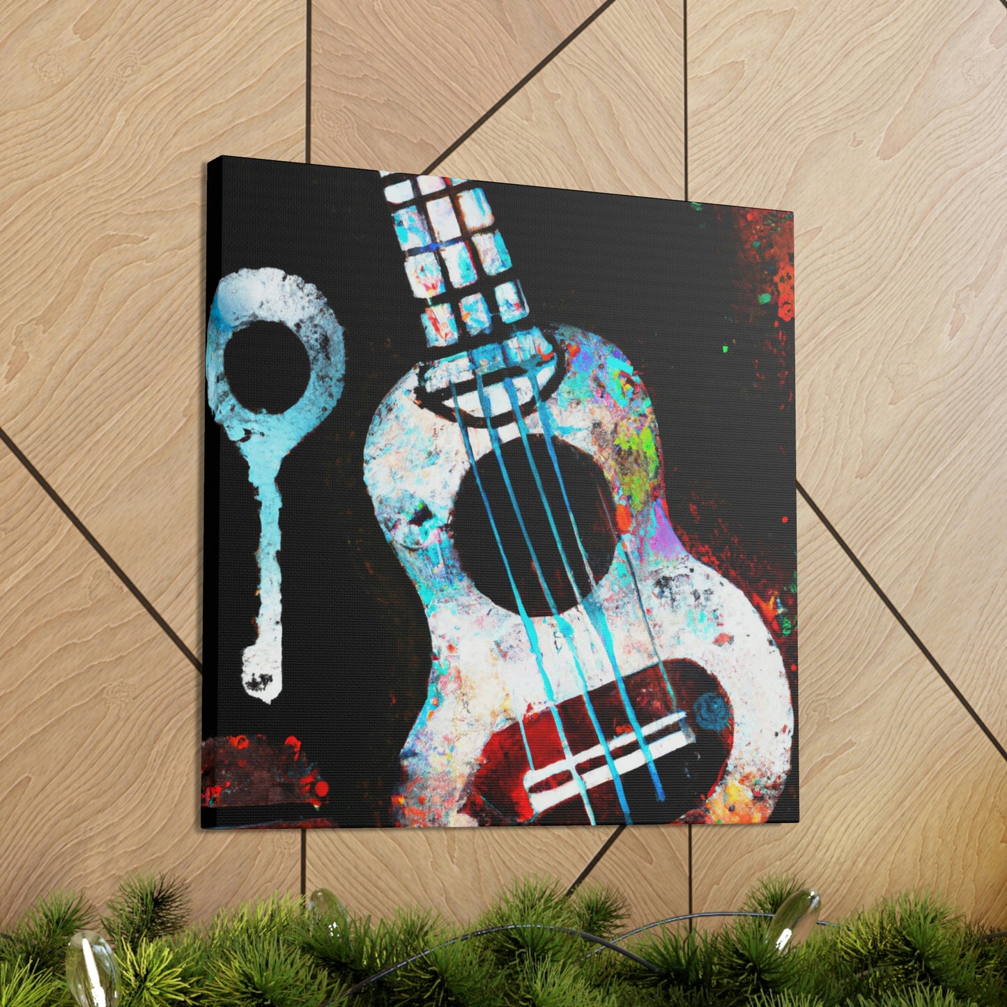 Ukelele Abstractionism - Canvas