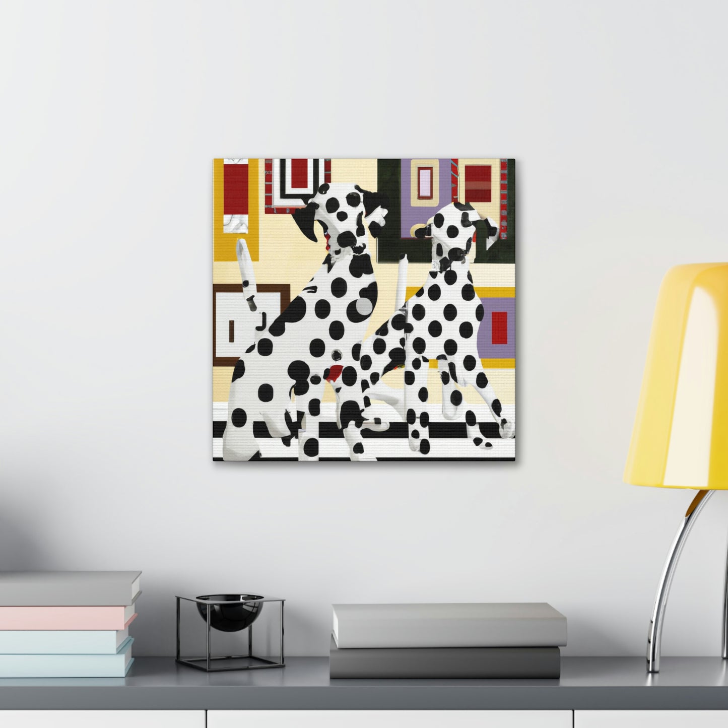 Dalmatian Slumbering Peace - Canvas