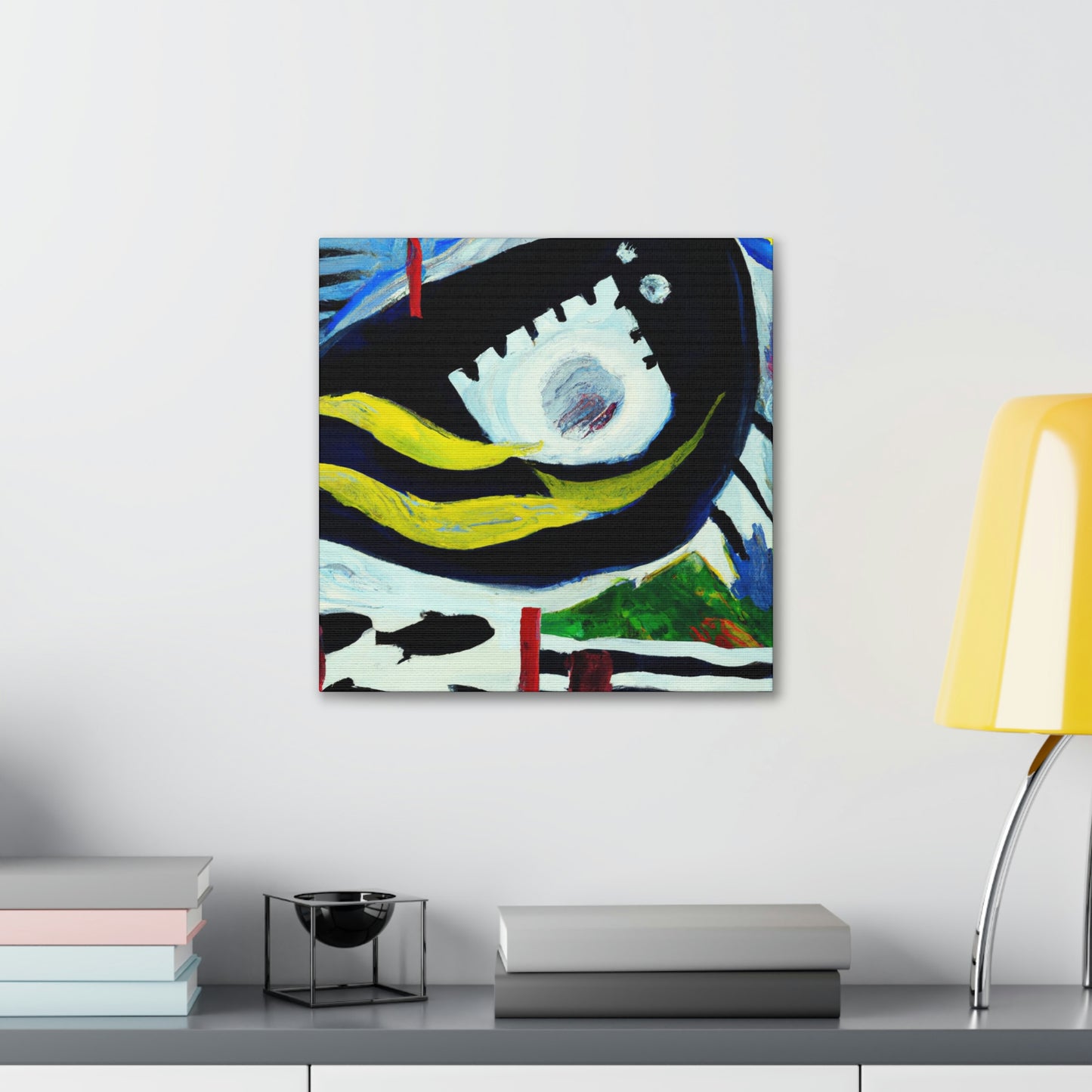 Whale in Repose - Canvas