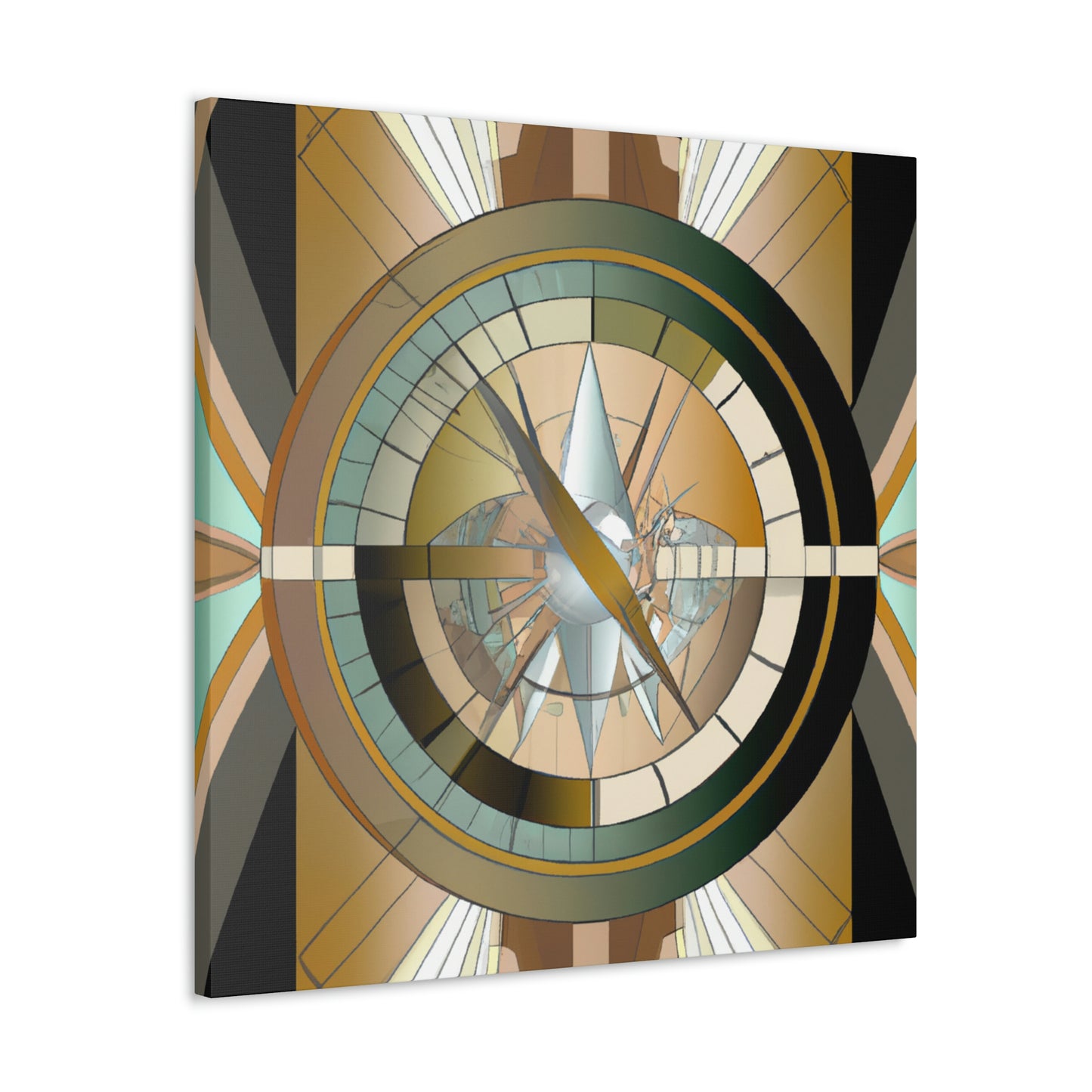 "Compass of Glamour" - Canvas