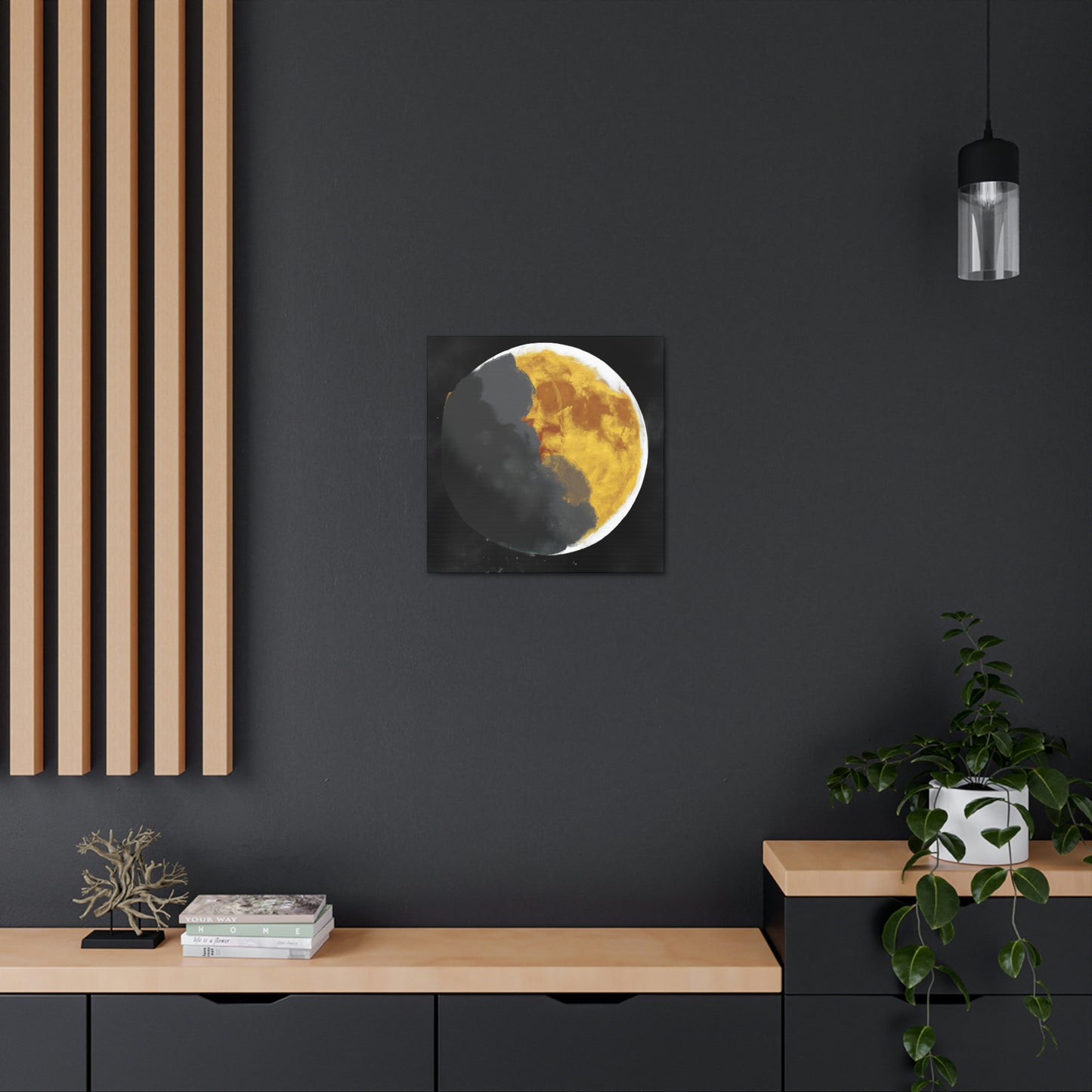 Lunar Night Enchantment - Canvas