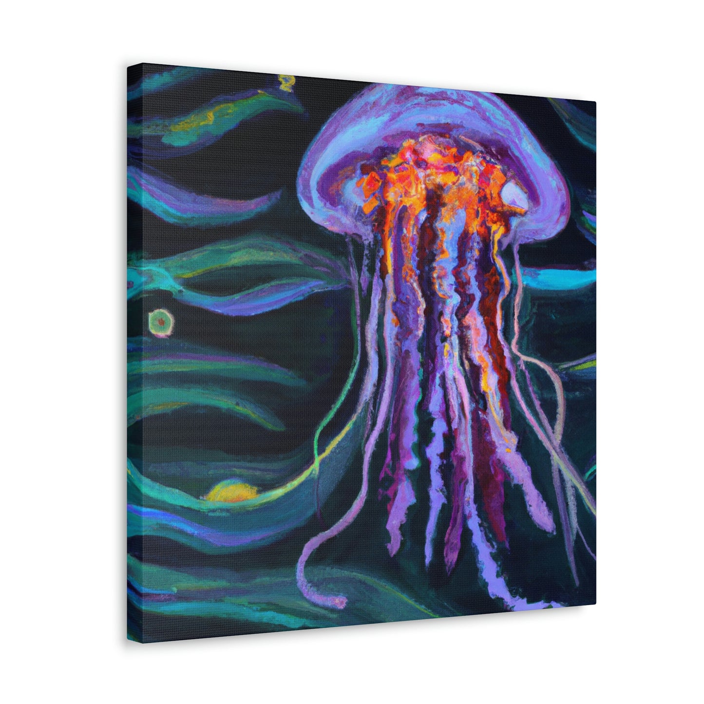 "Jellyfish Dream Streams" - Canvas