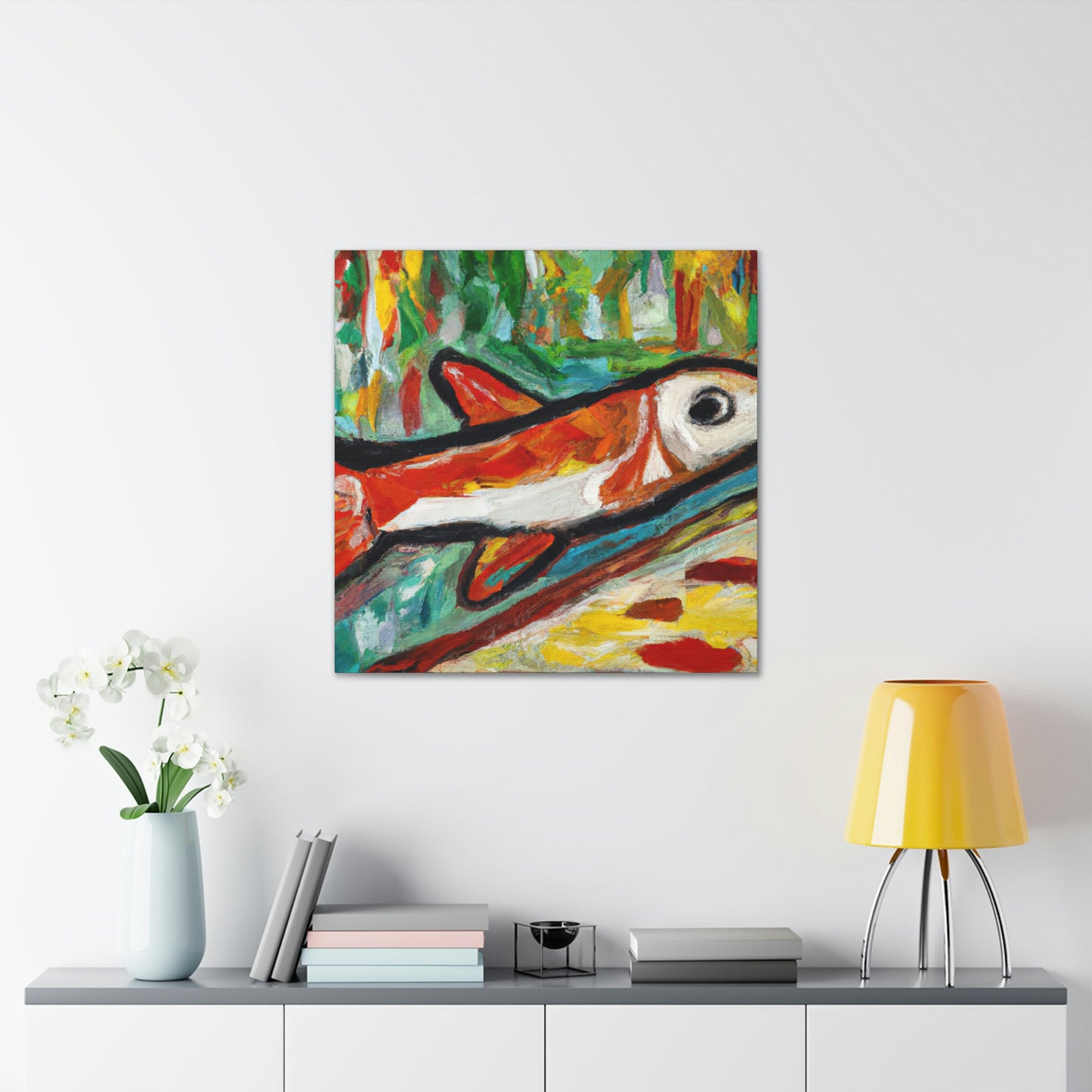 "Killifish Transcendence" - Canvas