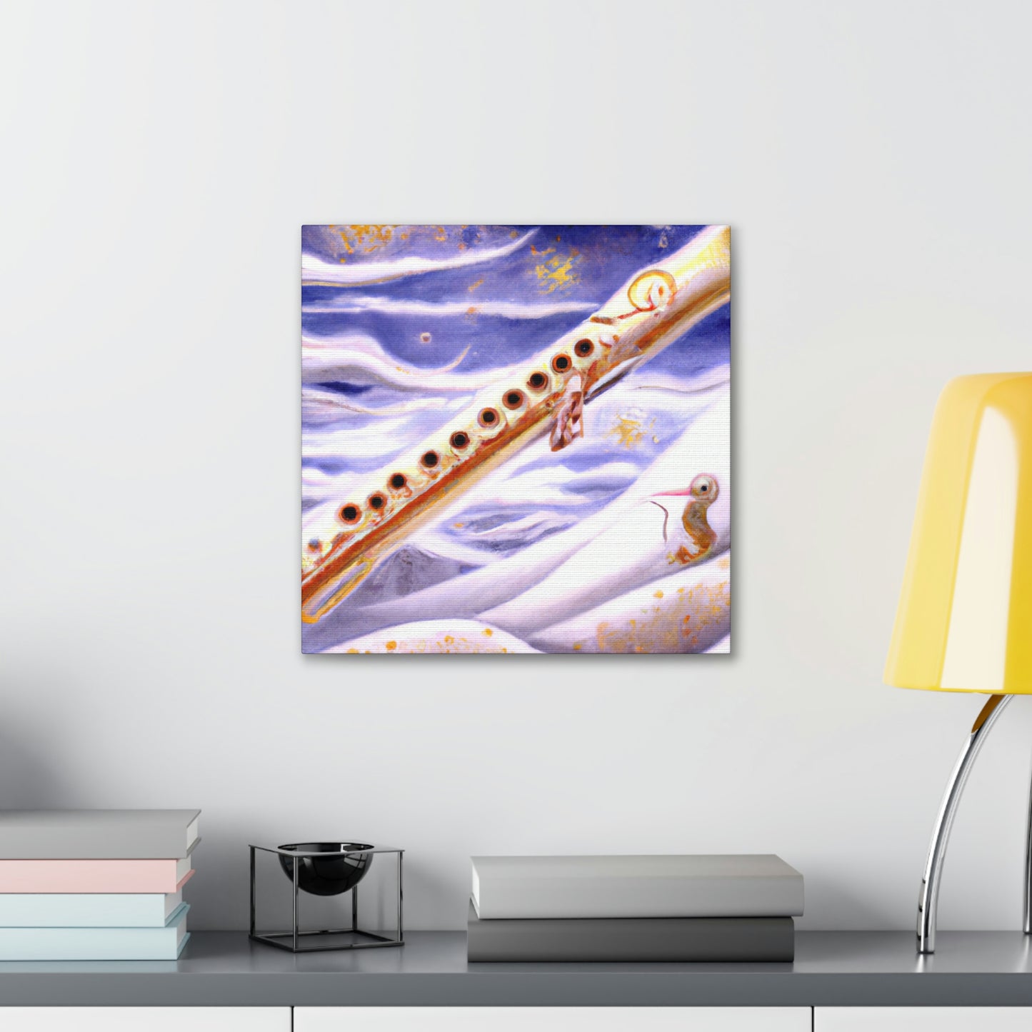 "Flute of Dreamscapes" - Canvas