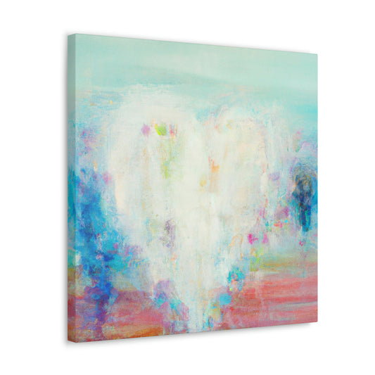 Love Beats Intensely - Canvas