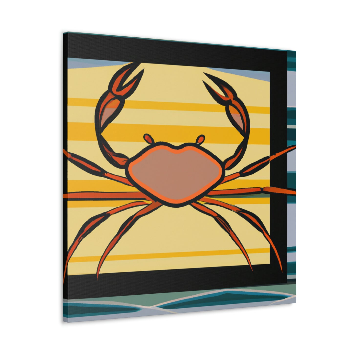 Crab in DecoGlamour - Canvas