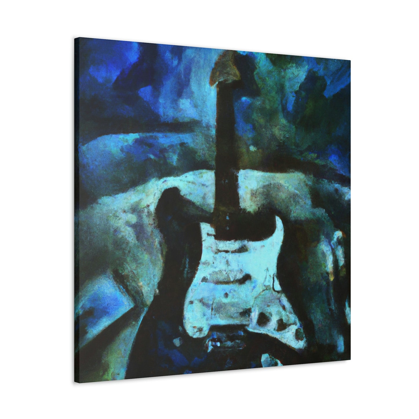 Fender in Abstract Forms - Canvas