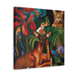 "Abyssinian Royal Procession" - Canvas