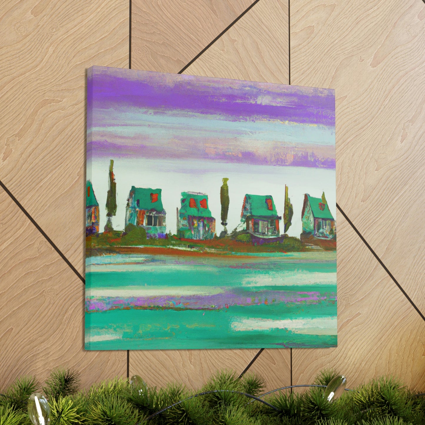 "Cottage by the Sea" - Canvas