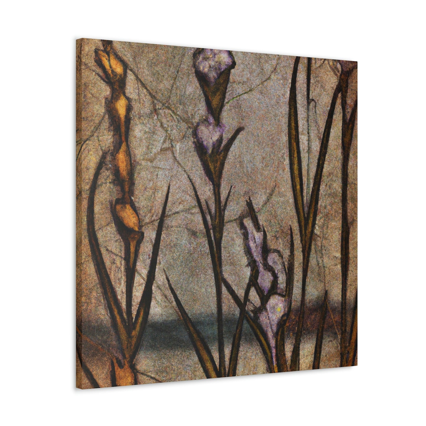 "Wildflower Sunrise Revival" - Canvas