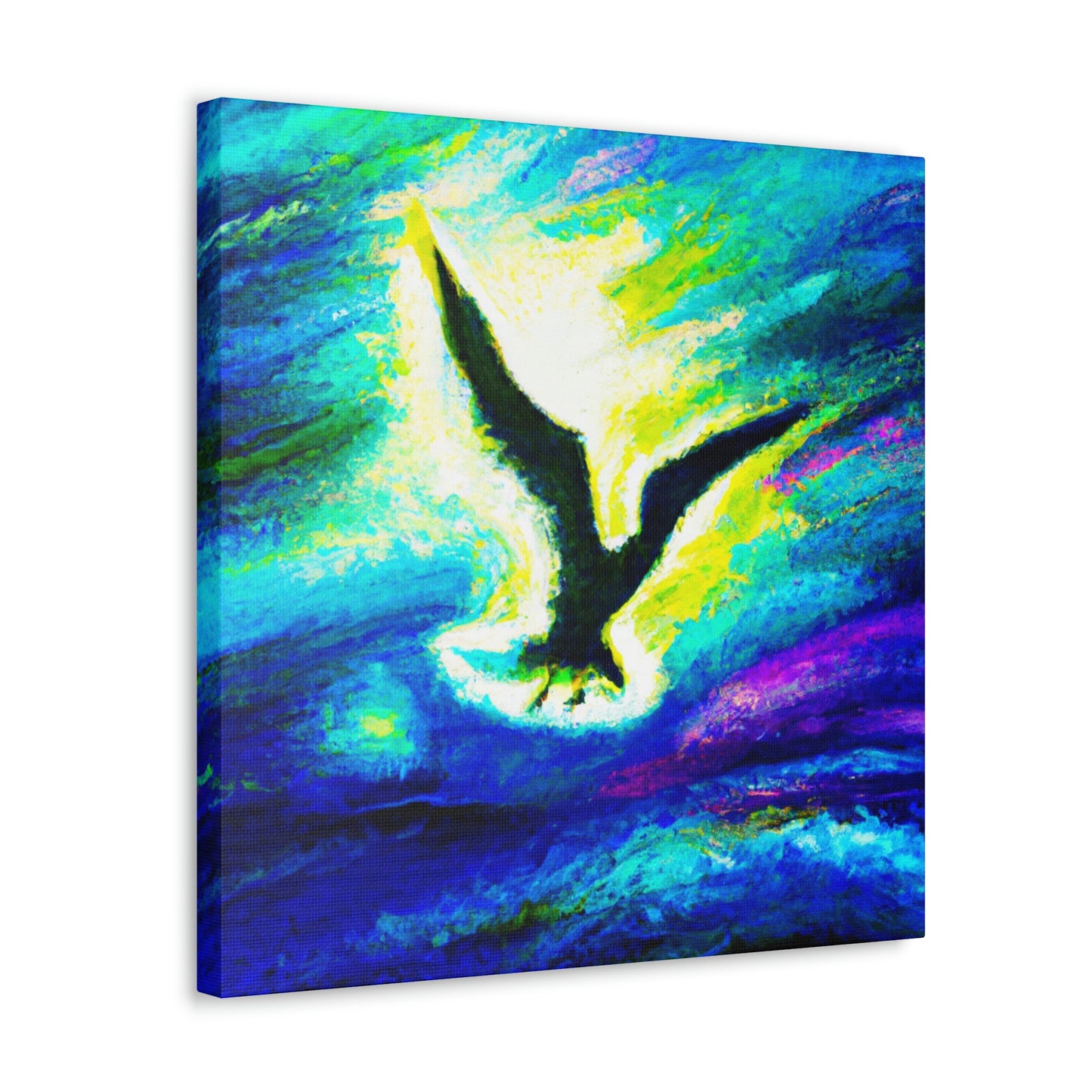 Seagull in Flight - Canvas