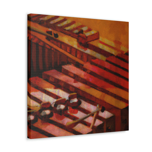 Xylophone in Deco Style - Canvas