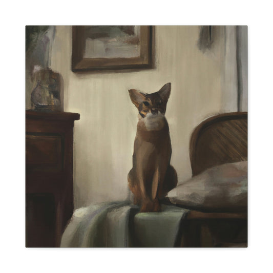 "Abyssinian Impressionist Dream" - Canvas