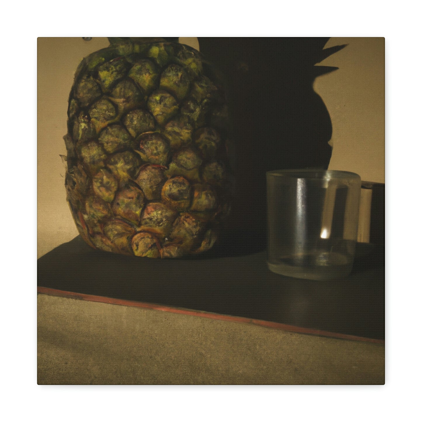 Pineapple in Pantone - Canvas