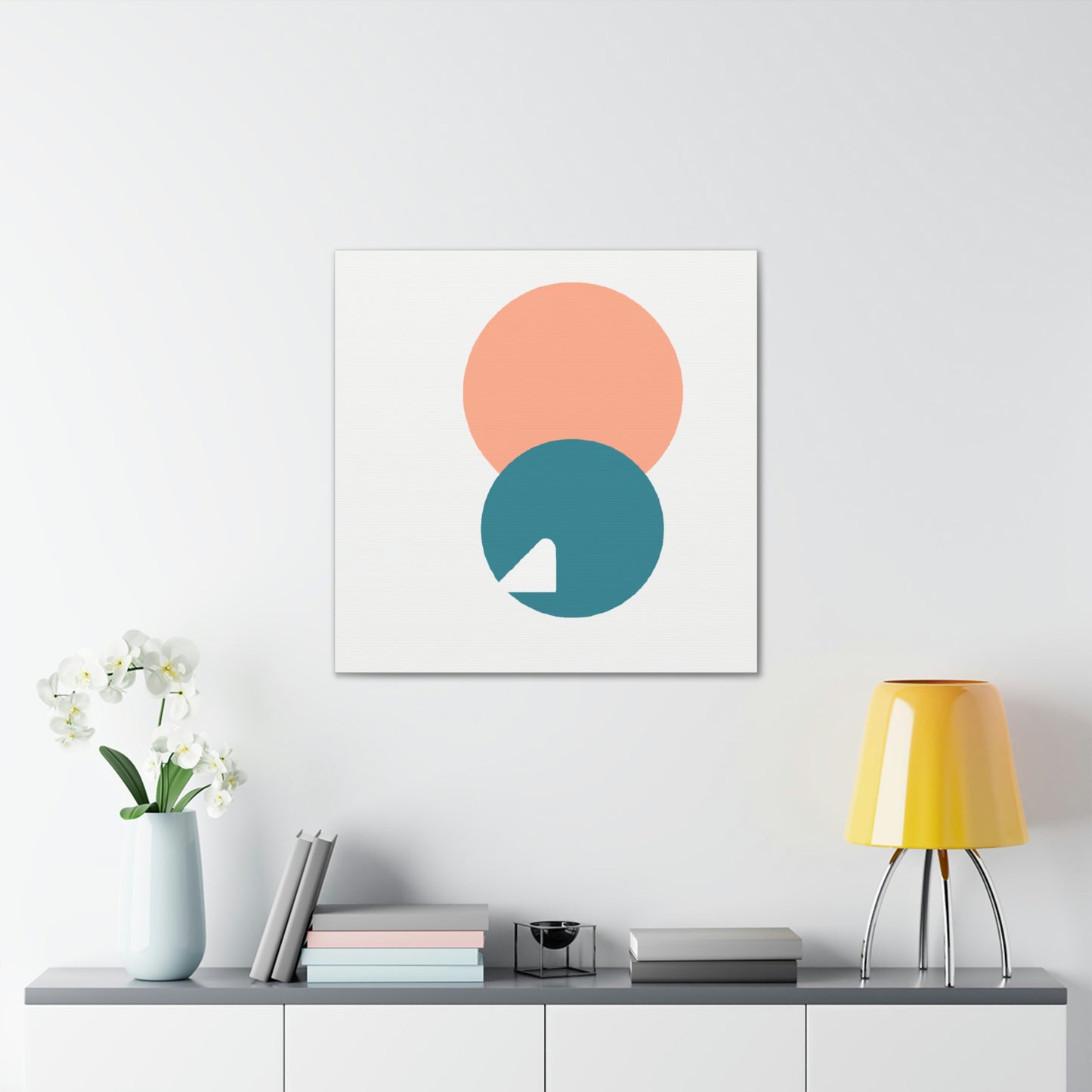 "Peaceful Minimalist Calm" - Canvas