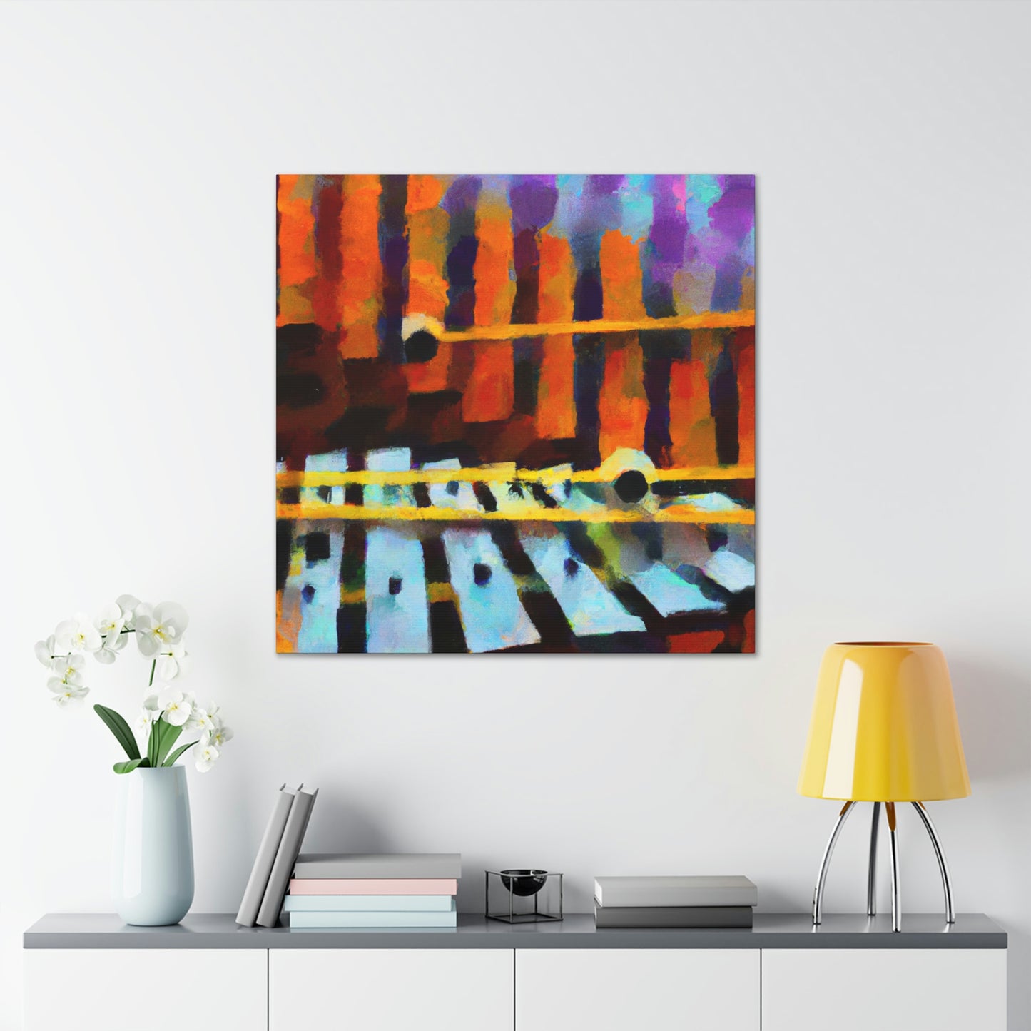 Xylophone Reflectionscape - Canvas