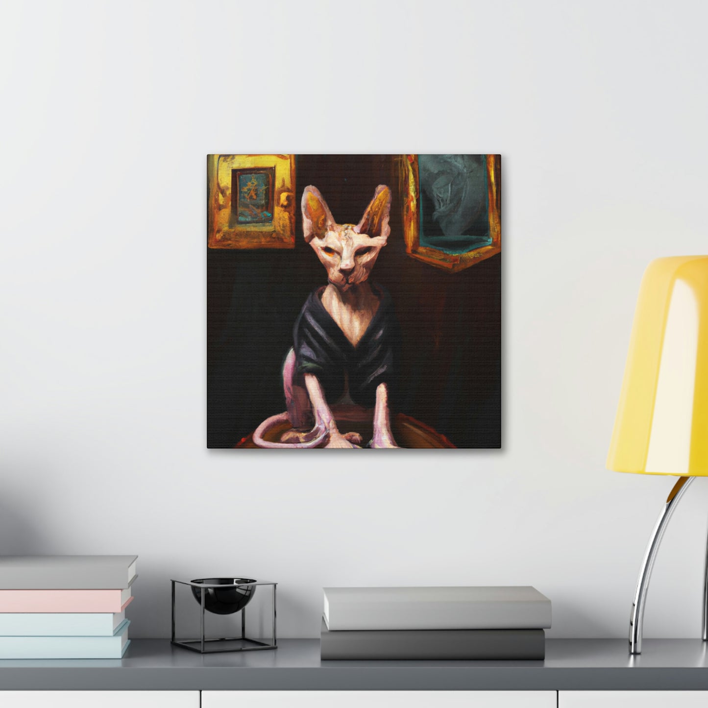 Sphynx in Rococo - Canvas