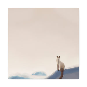 Siamese Simplicity Scene - Canvas