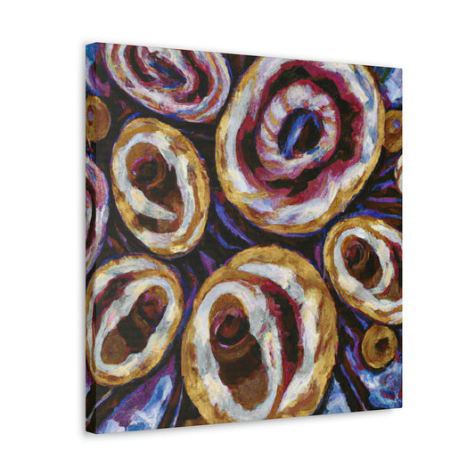 "Pastries In Colorful Hues" - Canvas