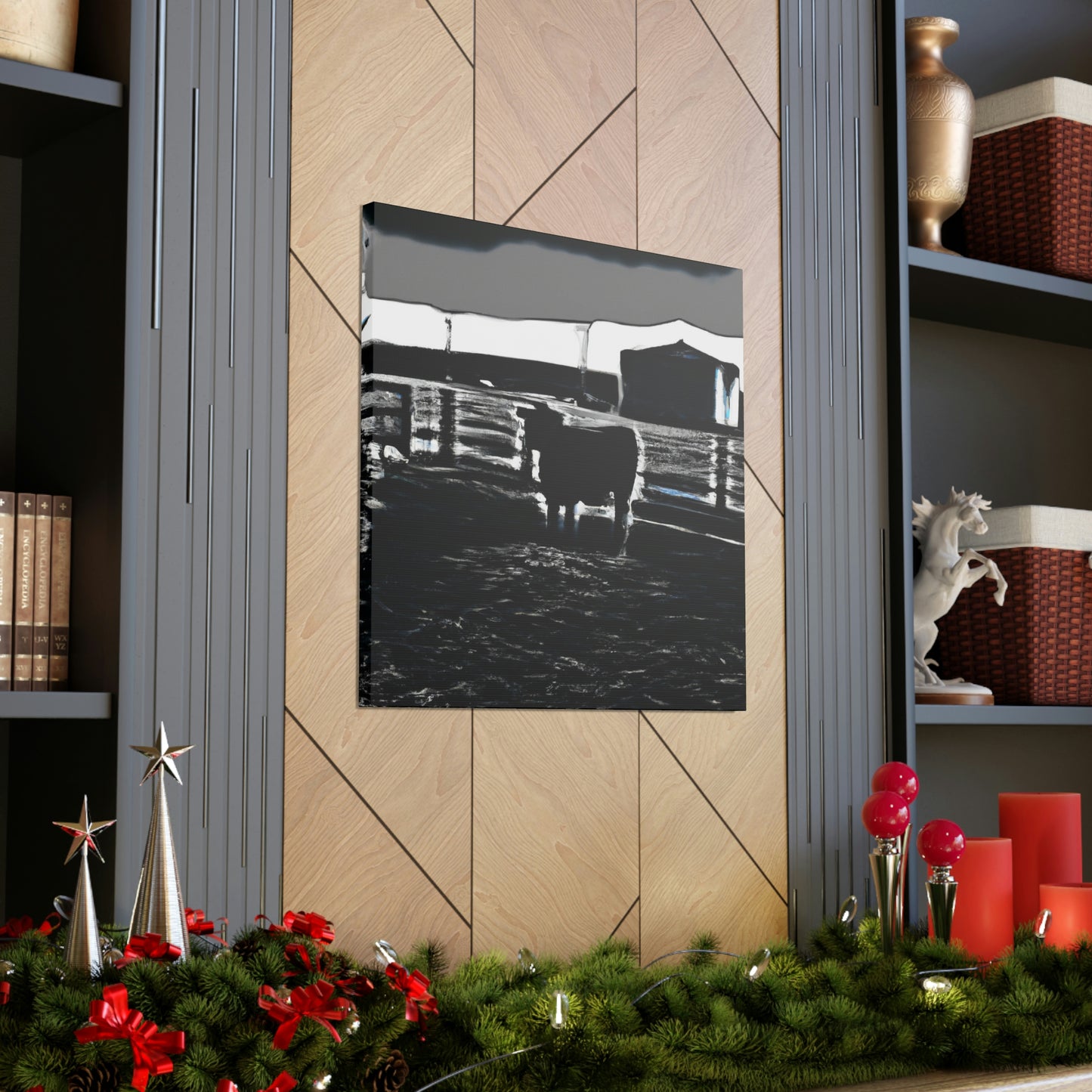 Black Angus Majesty - Canvas