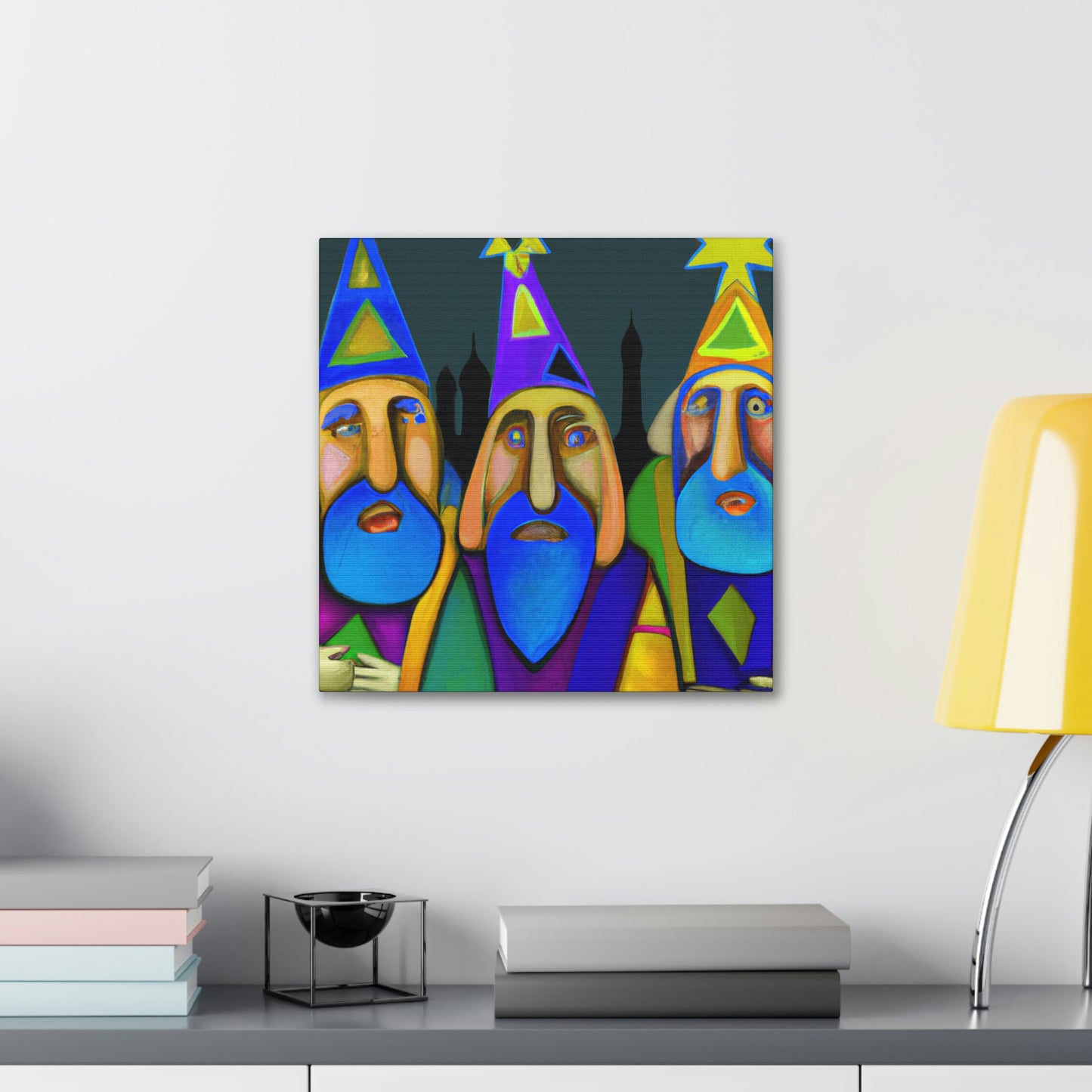 Wise Men of Gold - Canvas