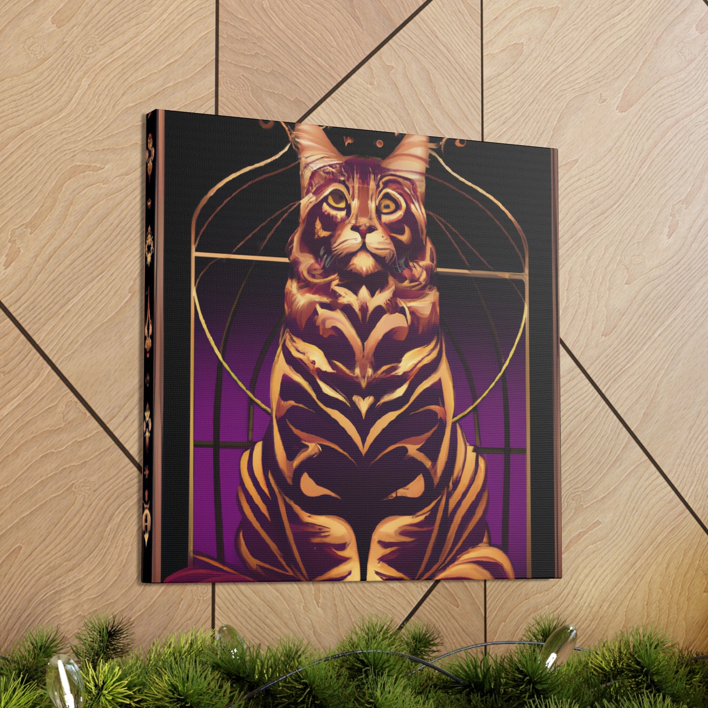 Mystic Maine Coon Cascade - Canvas