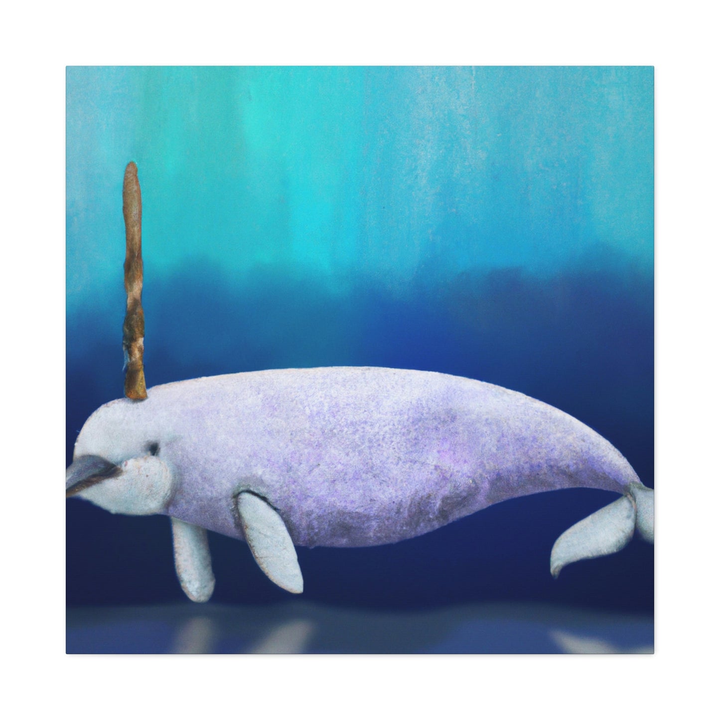 "The Mystical Narwhal" - Canvas