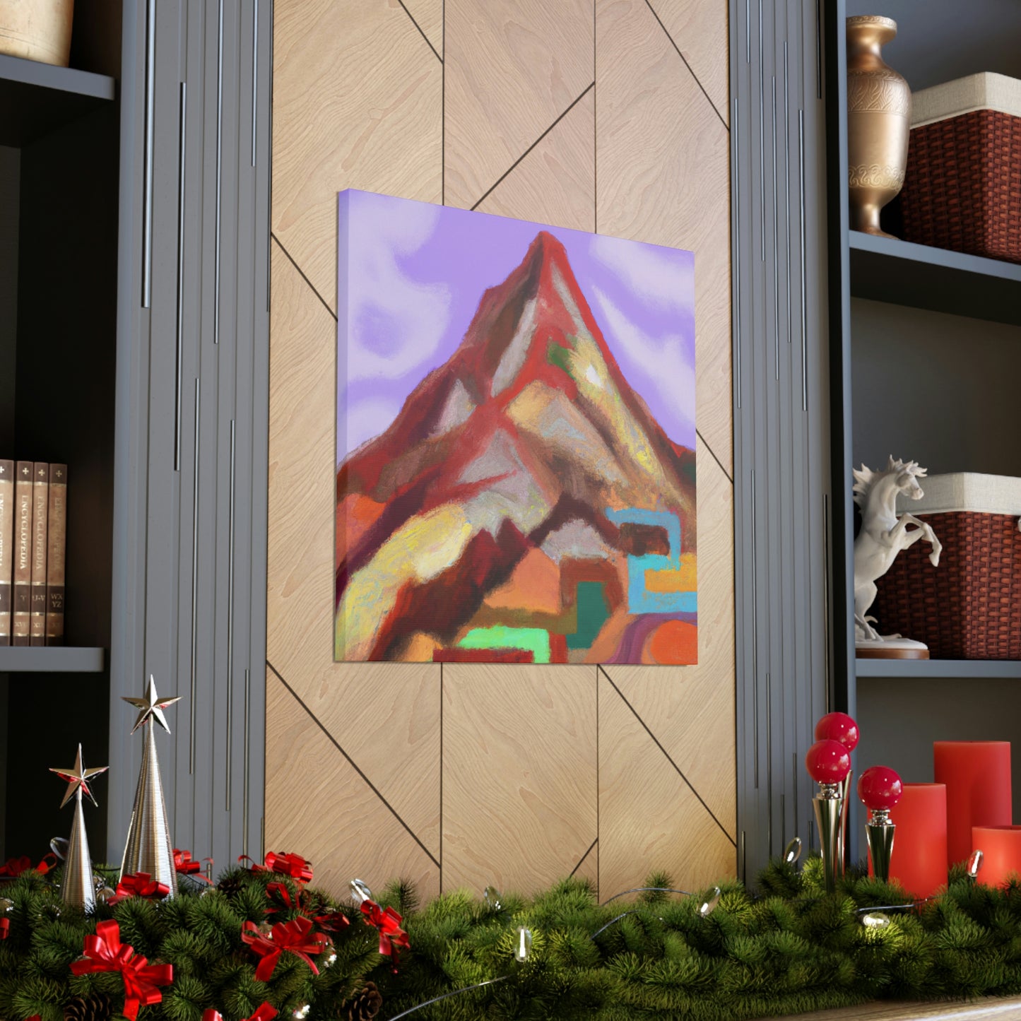 Mountain Majesty Painting - Canvas