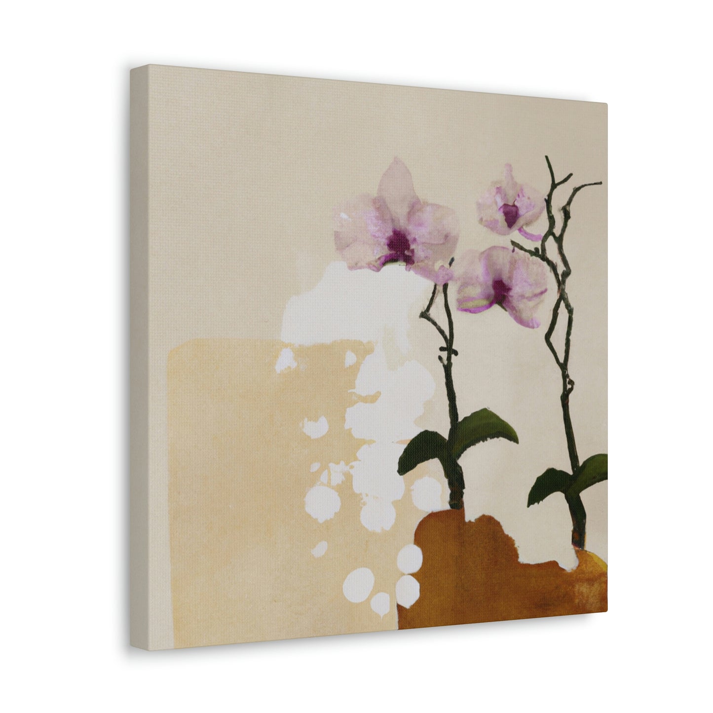 "Orchid In Movement" - Canvas