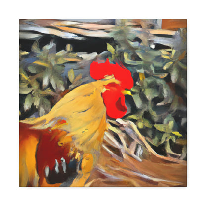 "The Cocky Rooster" - Canvas