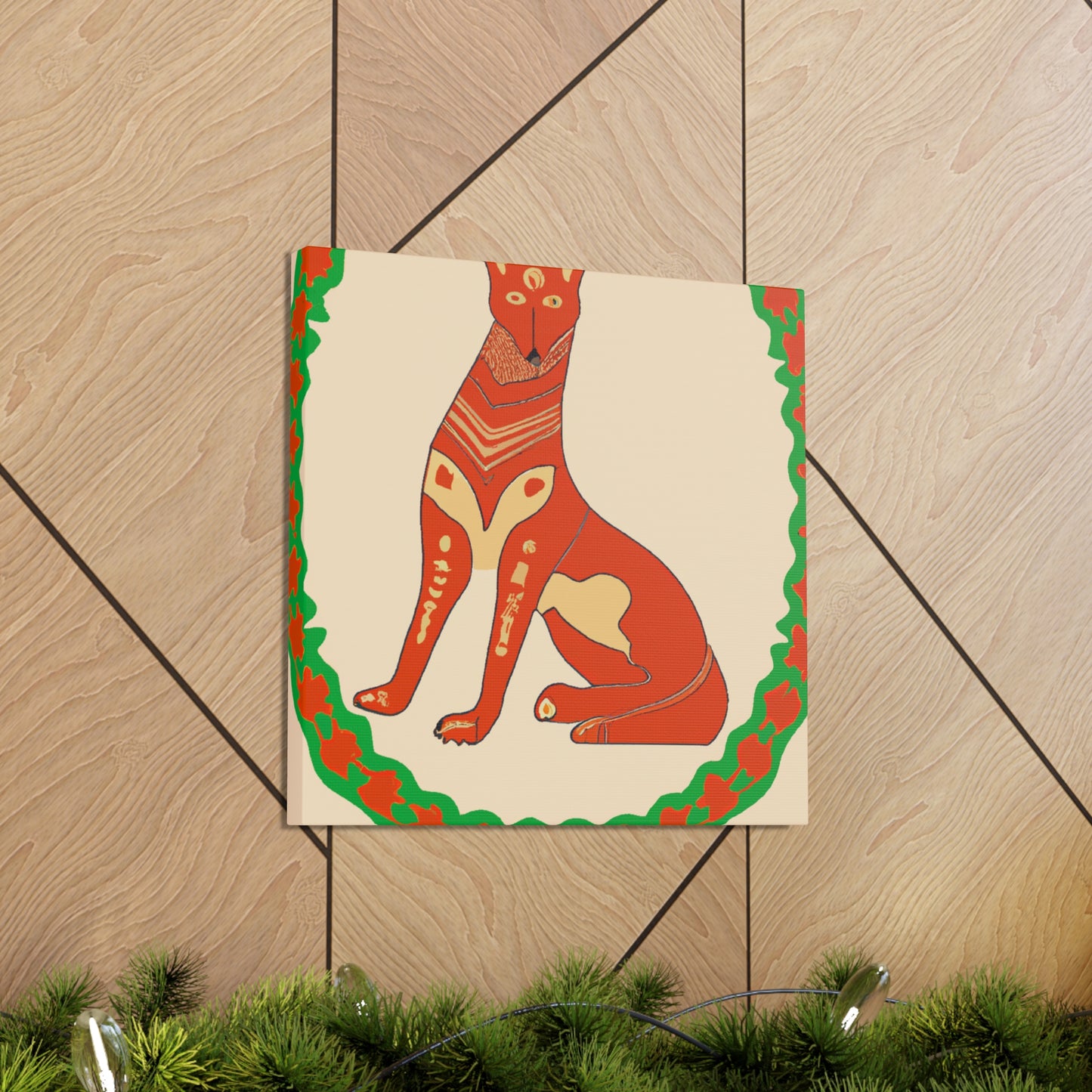 "Dhole Reflected Opulence" - Canvas