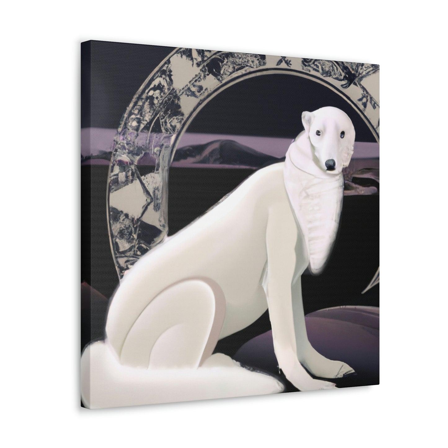 "Ermine In Echoes:1920" - Canvas