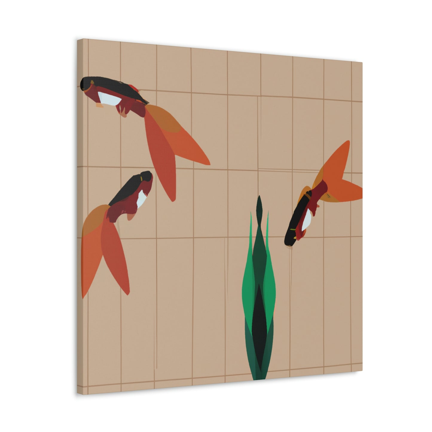 Swordtail's Minimalism - Canvas