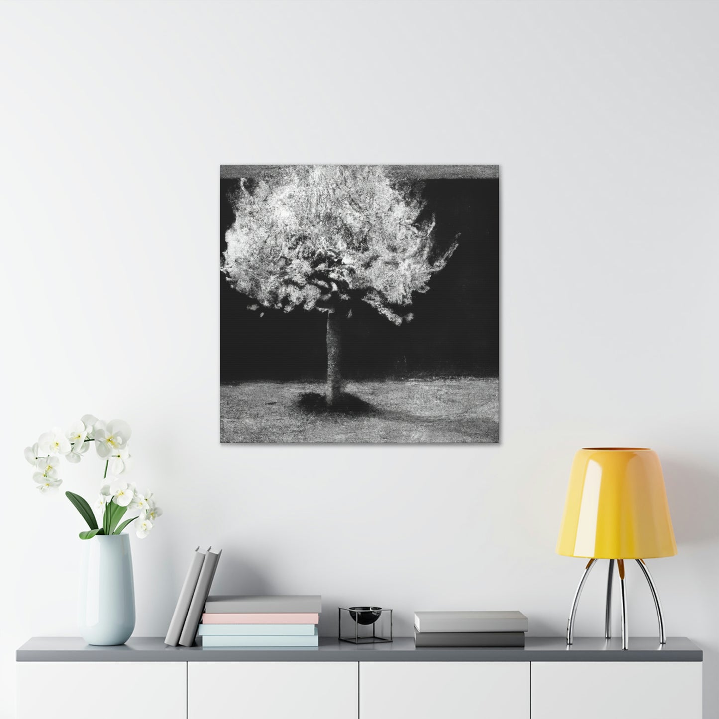 "Cherry Blossom Transience" - Canvas